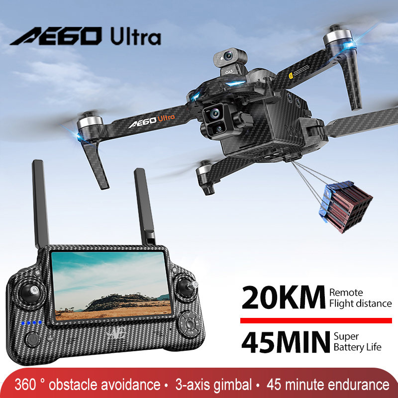 Drone Power Bank - Ae60 gps drone profissional 8k câmera