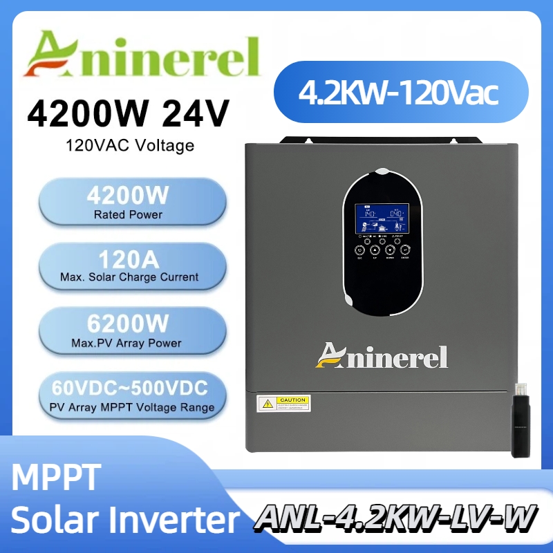 Drone Solar Charger - Inversor Solar Híbrido Aninerel 4.2KW 24V